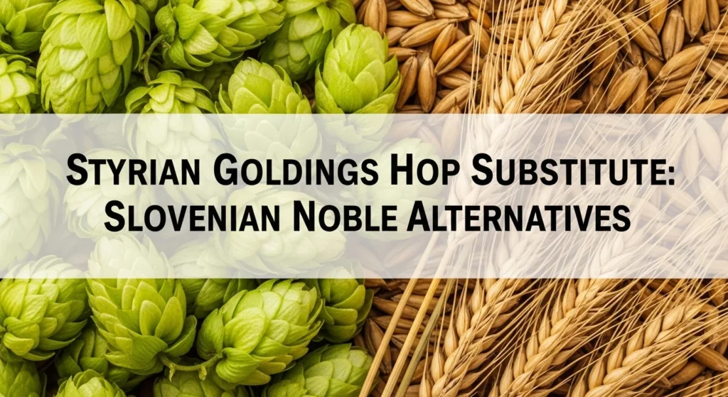 Styrian Goldings Hop Substitute