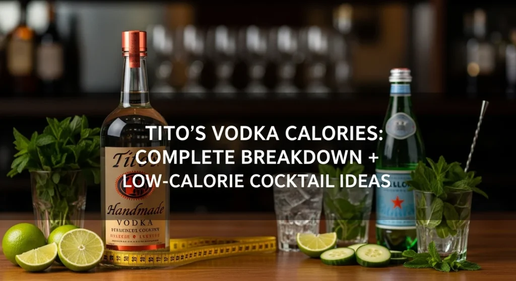 Tito's Vodka Calories