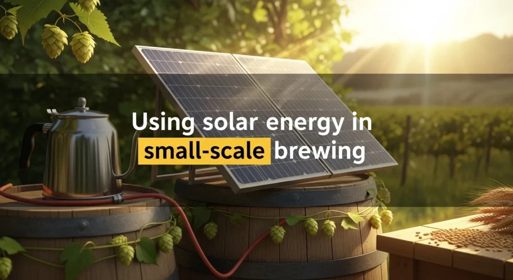 Using Solar Energy in Small-Scale Brewing
